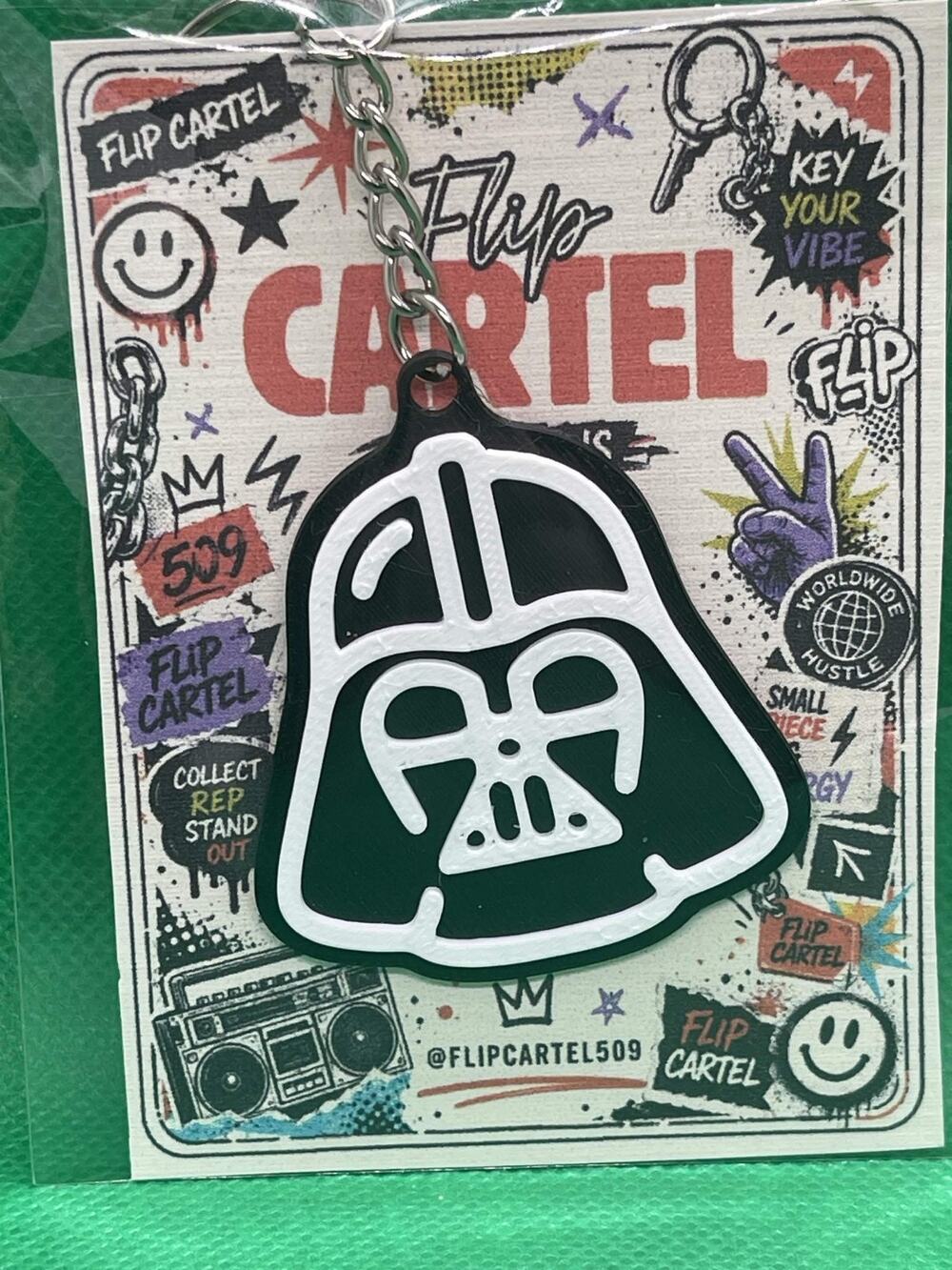 STAR WARS DARTH VADER full pla+ Keychain solid collectible